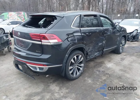 2023 Volkswagen Atlas Cross Sport 3.6L V6 Sel Premium R-Line из США, поврежденный, VIN 1V2FE2CA4PC204481